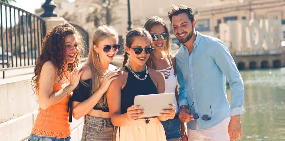 group of people having fun on hong kong holiday 2024
