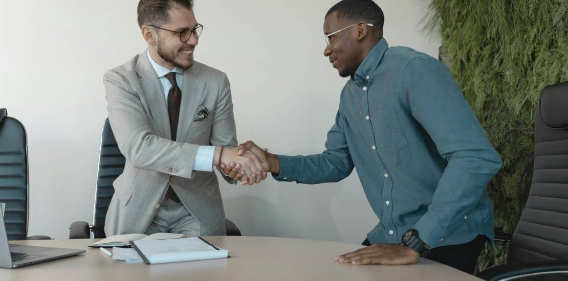 signing employment contract
